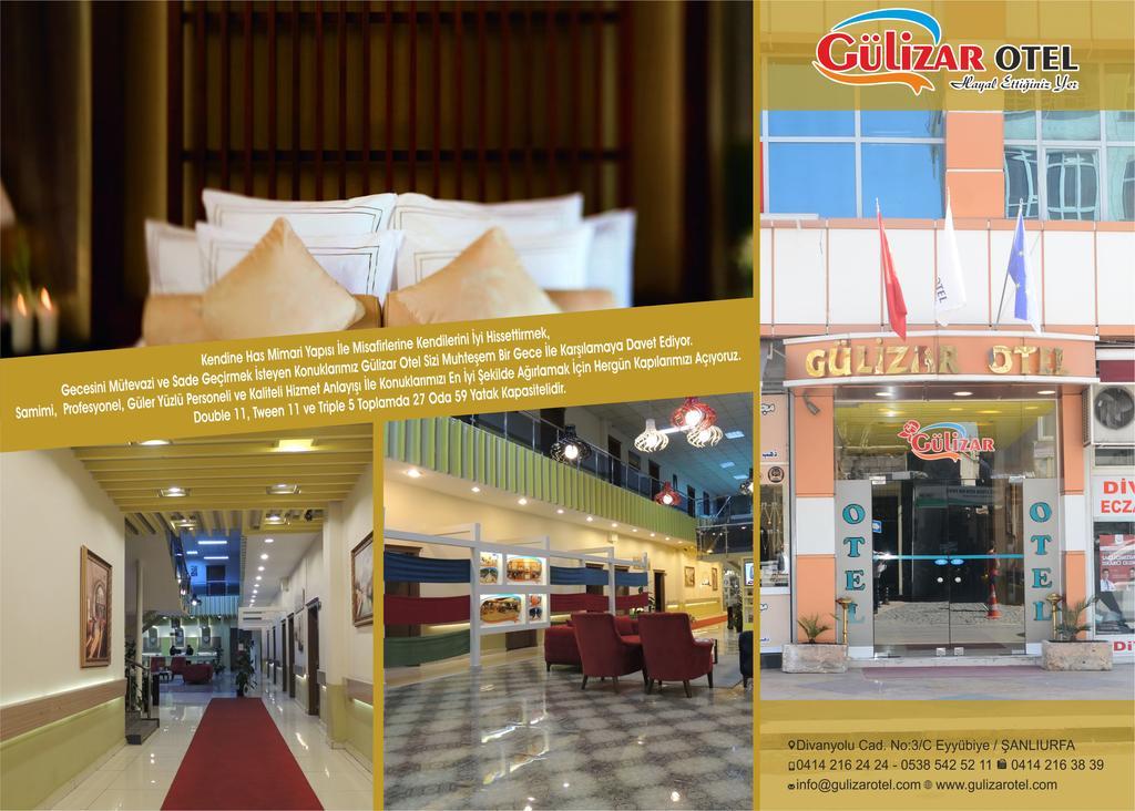 Gulizar Hotel Sanlıurfa Exterior foto
